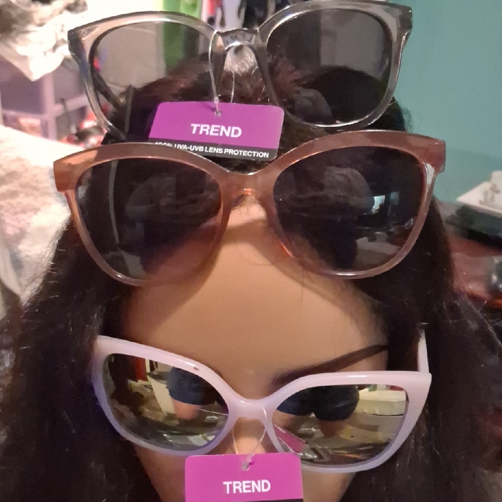 Black and Brown Sunglasses Fashion Accessories